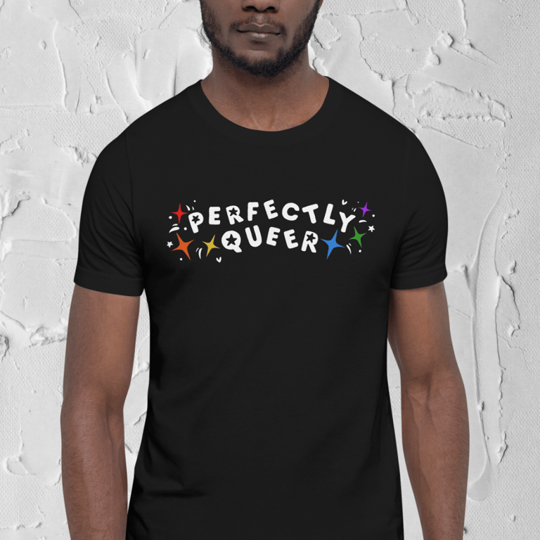 Perfectly Queer Printed Tee Image 2