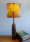 'Silver Birch' Drum Lampshade by Lily Greenwood (20cm, Table Lamp or Ceiling)