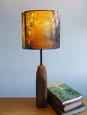 'Silver Birch' Drum Lampshade by Lily Greenwood (20cm, Table Lamp or Ceiling)