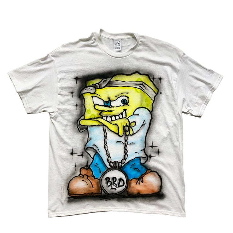 Airbrush Spongebob Tee