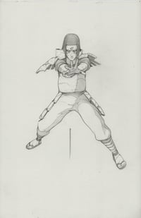 SENJU HASHIRAMA ORIGINAL ART SIGNED