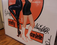 Image 2 of LAST ONE - 11x14 Las Hermanas Martinez Pinup, SIGNED