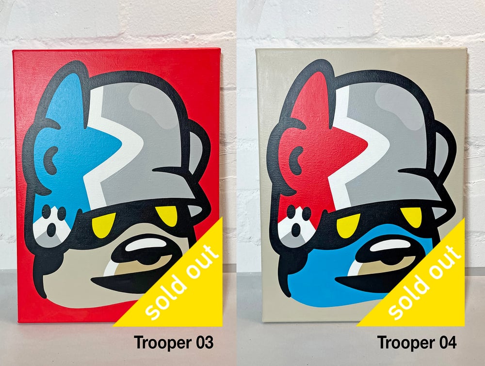 Image of Color Switch Trooopers / original artwork series