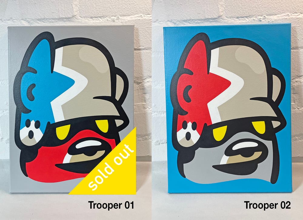 Image of Color Switch Trooopers / original artwork series