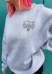 Image 1 of Bloom - Oversized Heather Sweatshirt