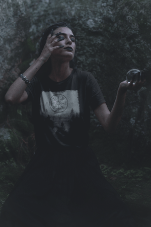 Image of Misty Forest Vegvisir T-Shirt