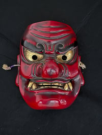 Image 1 of Tengu noh mask