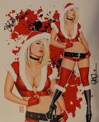 LAST TWO - 11x14 Sexy Christmas Pinup