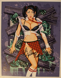 LAST ONE - 11x14 Zombie Attack Pinup