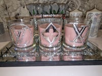 Image 1 of PINK L JAR CANDLES