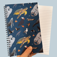 Image 2 of Pacific Wonderland Spiral Bound Notebook 5.5" x 8.5
