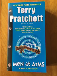 Image 1 of Terry Pratchett "Men at Arms" Mass market Paperback