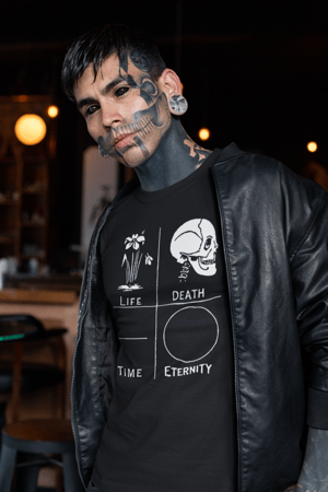 Image of Life Death Time Eternity T-Shirt