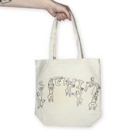 Image 2 of 1/1 Hand Drawn Tote Bag