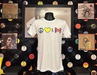 Image 2 of PEACE, LOVE & BOB tShirt 