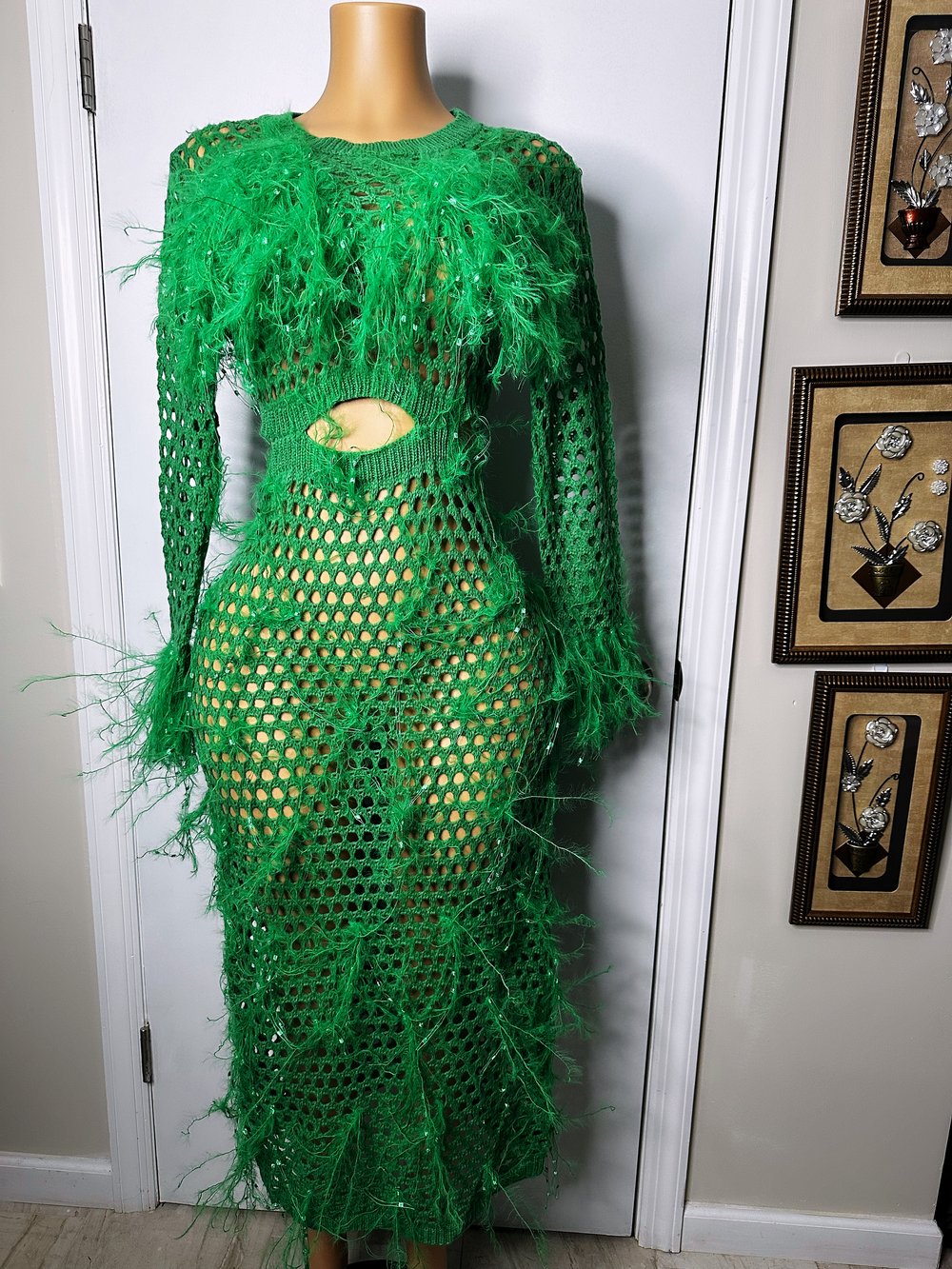 Refringe Dress (Green)