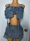All Denim 2pc set 