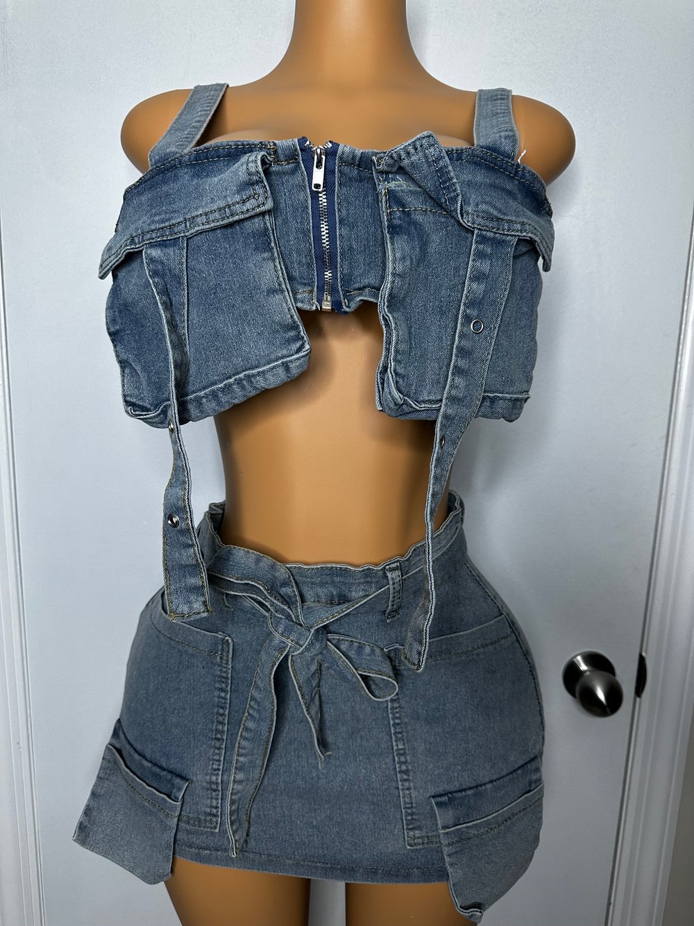 All Denim 2pc set 