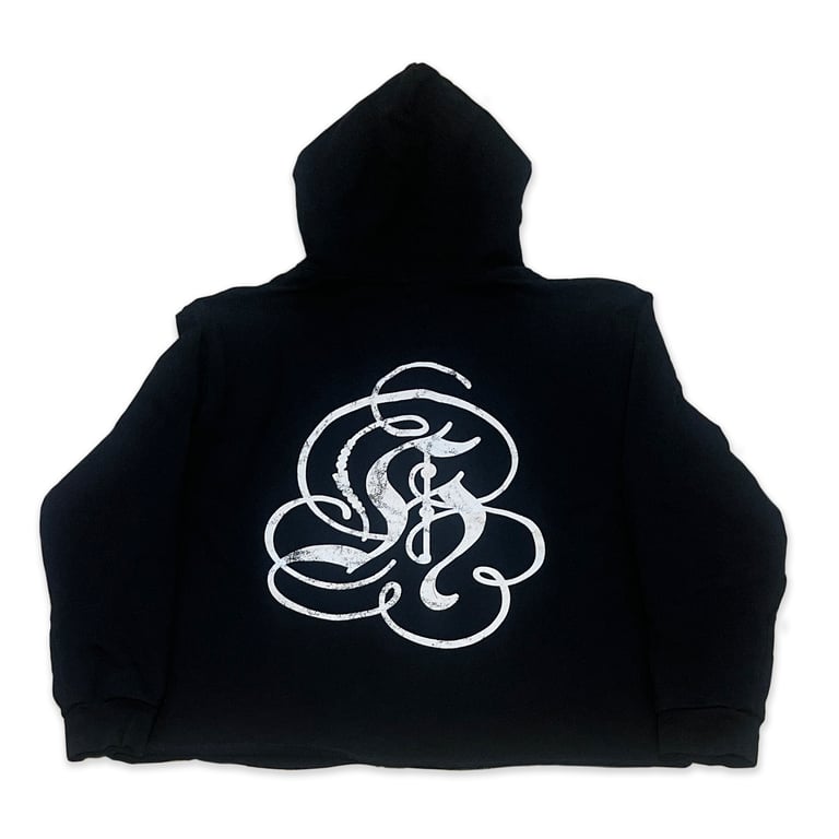 "larger than life" hoodie Image 2