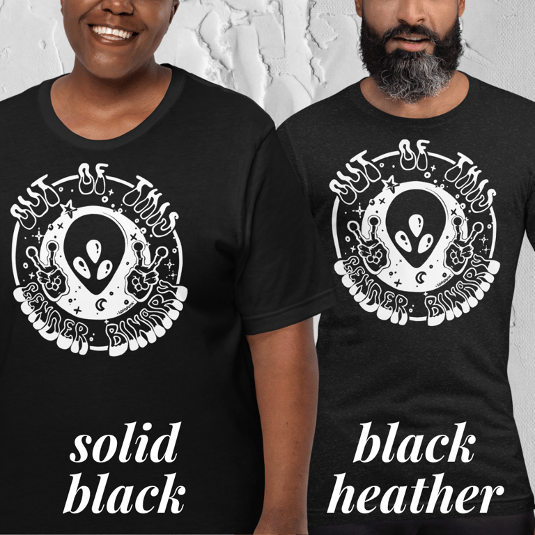 Out of This Gender Binary Printed Tee Image 2