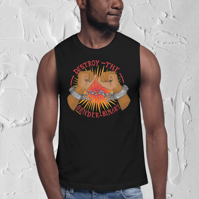 Destroy The Gender Unisex Tank