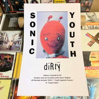 Image 1 of Sonic Youth 'Dirty' Poster