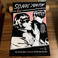 Image 1 of Sonic Youth 'Goo' Poster