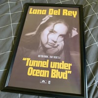 Image 2 of Lana Del Rey 'Did You Know That There's A Tunnel Under Ocean Blvd' Poster