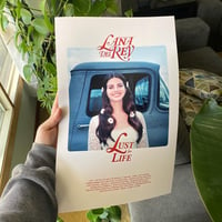 Image 1 of Lana Del Rey 'Lust For Life' Poster