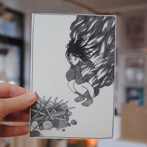 COMBUSTION — carte postale impression jet d’encre — papier coton 300gr