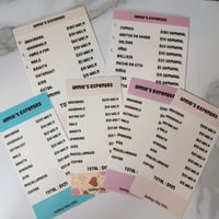 Image 1 of Budget Cheat sheet