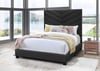 Black Woven Bed
