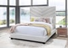White Woven Bed