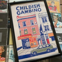 Image 2 of Childish Gambino Tour Flyer Poster