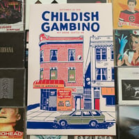 Image 1 of Childish Gambino Tour Flyer Poster