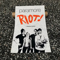 Image 1 of Paramore 'Riot! Poster