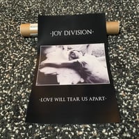 Image 1 of Joy Division 'Love Will Tear Us Apart' Poster