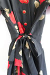80's Floral Dress