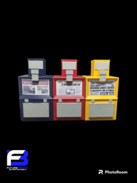 Image 1 of 1/8 Scale Newspaper Box for Fingerboarding or dioramas.