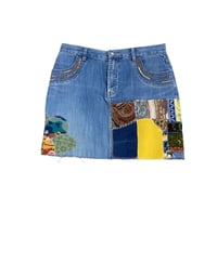 Image 1 of "Sunflower" Patchwork Skirt