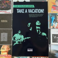 Image 1 of The Young Veins 'Take A Vacation' Poster