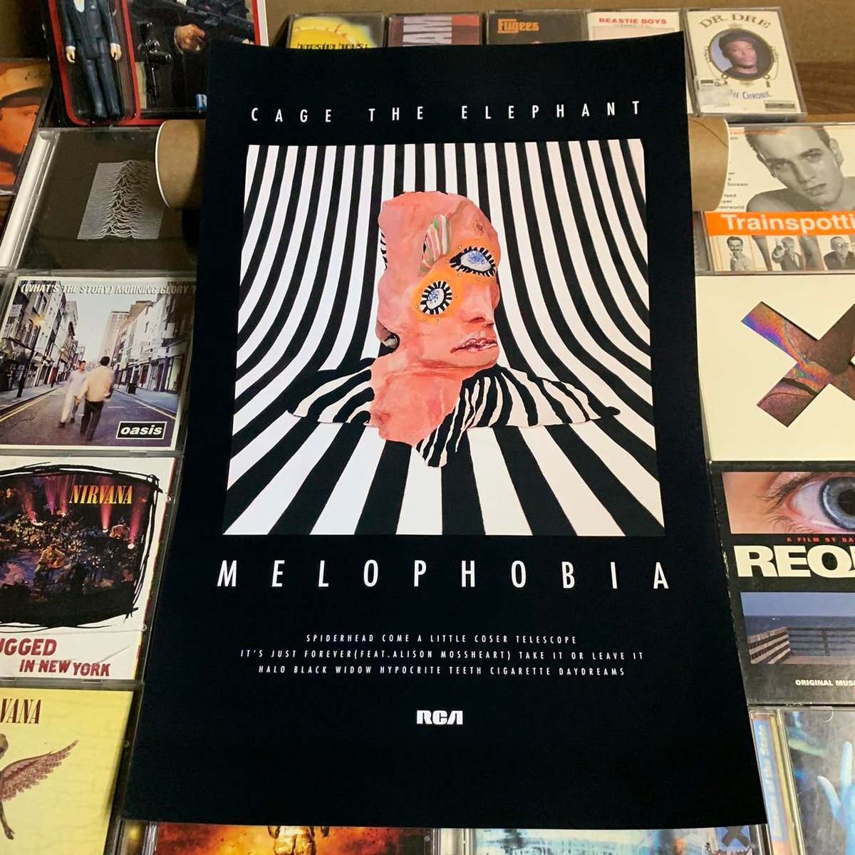 Cage The Elephant 'Melophobia' Poster ffound