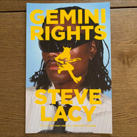 Steve Lacey 'Gemini Rights' Poster