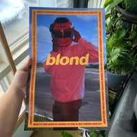 Frank Ocean Blonde Poster