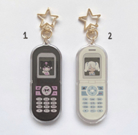 Image 2 of Acrylic Sanrio Phone Keychains