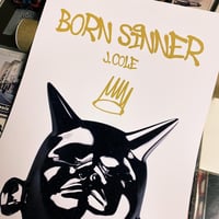 Image 2 of J. Cole 'Born Sinner' Poster