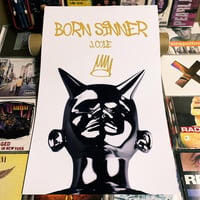 Image 1 of J. Cole 'Born Sinner' Poster