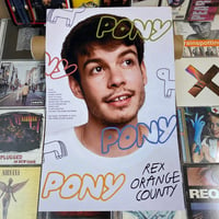 Image 1 of Rex Orange County 'PONY' Poster