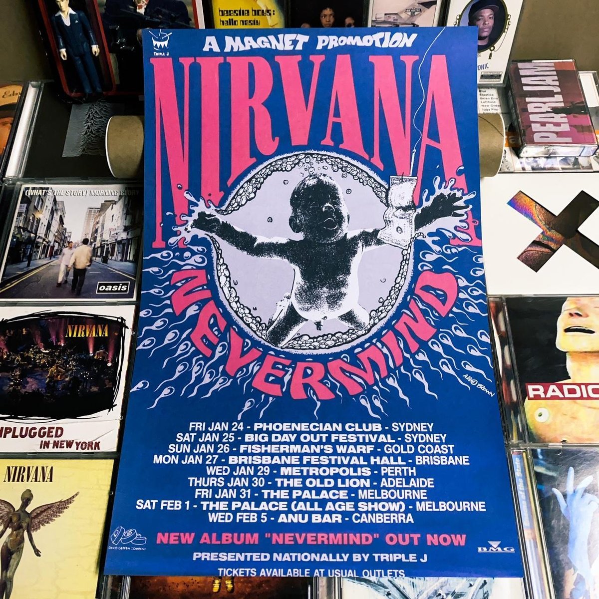 Nirvana Flyer Poster | ffound