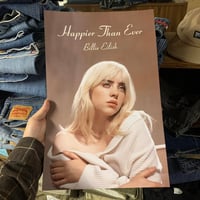 Image 1 of Billie Eilish 'Happier Than Ever' Poster